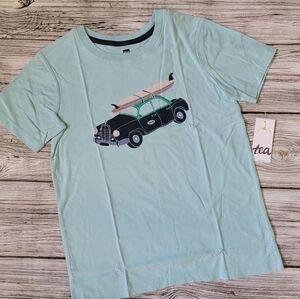 Tea Collection Surf Wagon T-Shirt Size 10 NWT